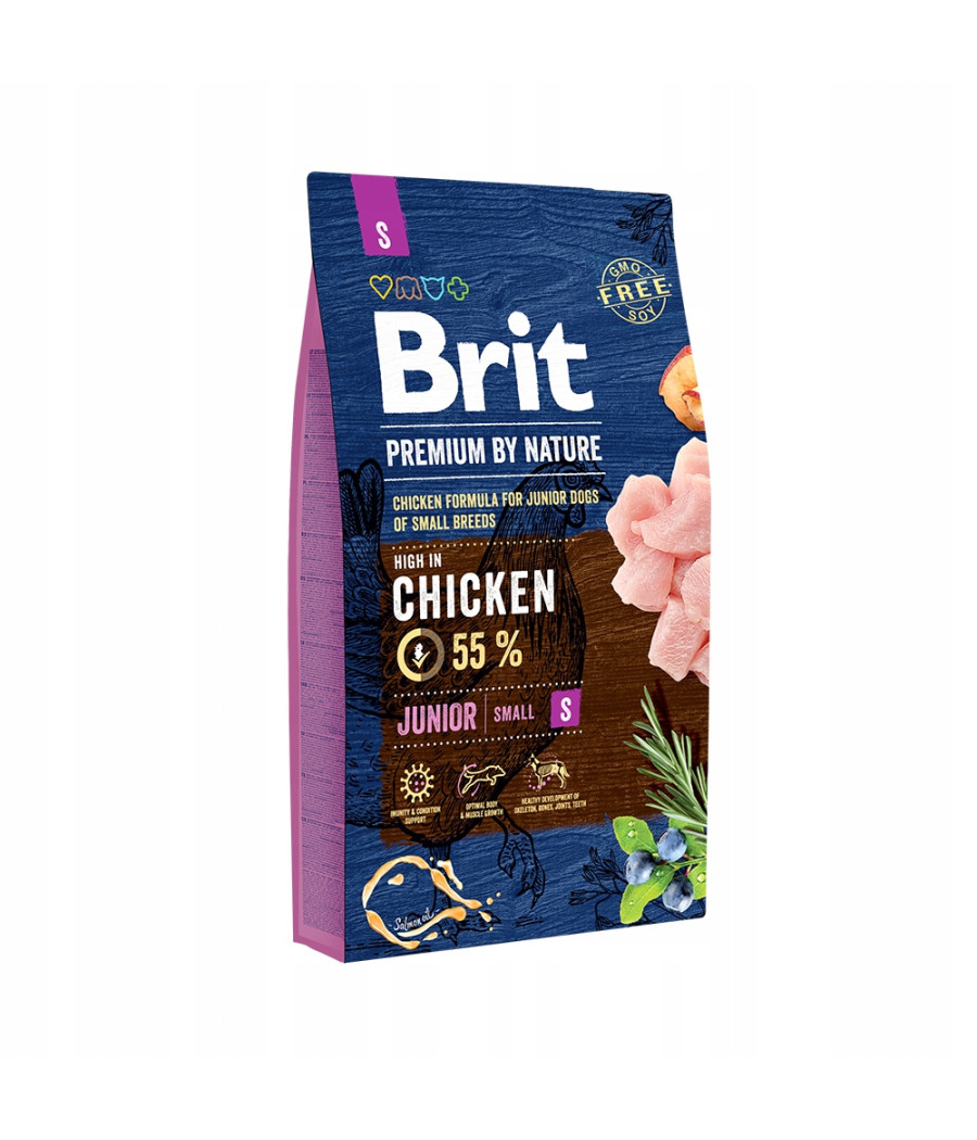 BRIT Premium By Nature Junior S karma dla psa 3 kg