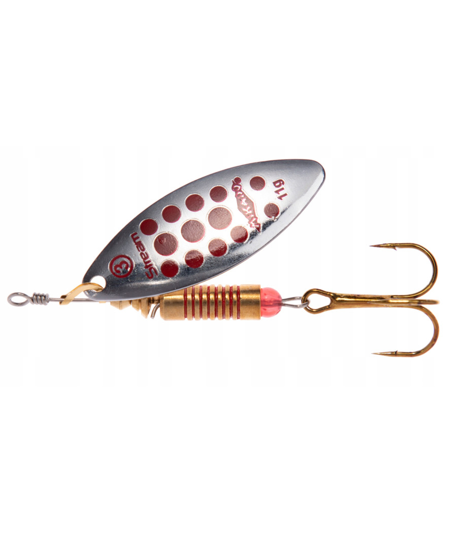 Błystka obrotowa Mikado Stream 1 4g S-10