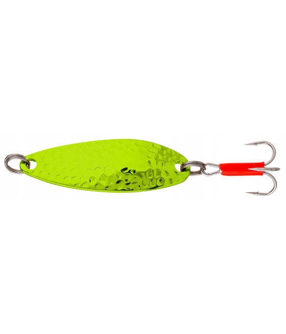 MIKADO Błystka wahadłowa Hammer rozm. 4 20g 6.1cm fluo oliwkowy