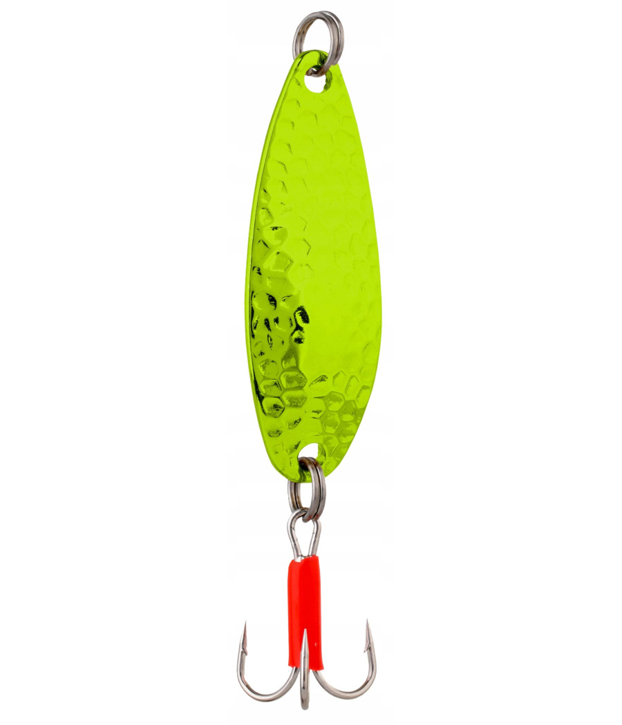 MIKADO Błystka wahadłowa Hammer rozm. 4 20g 6.1cm fluo oliwkowy