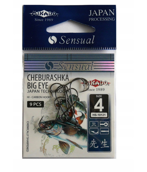 HACZYK SENSUAL CHEBURASHKA BIG EYE nr4 BN MIKADO / 9 szt