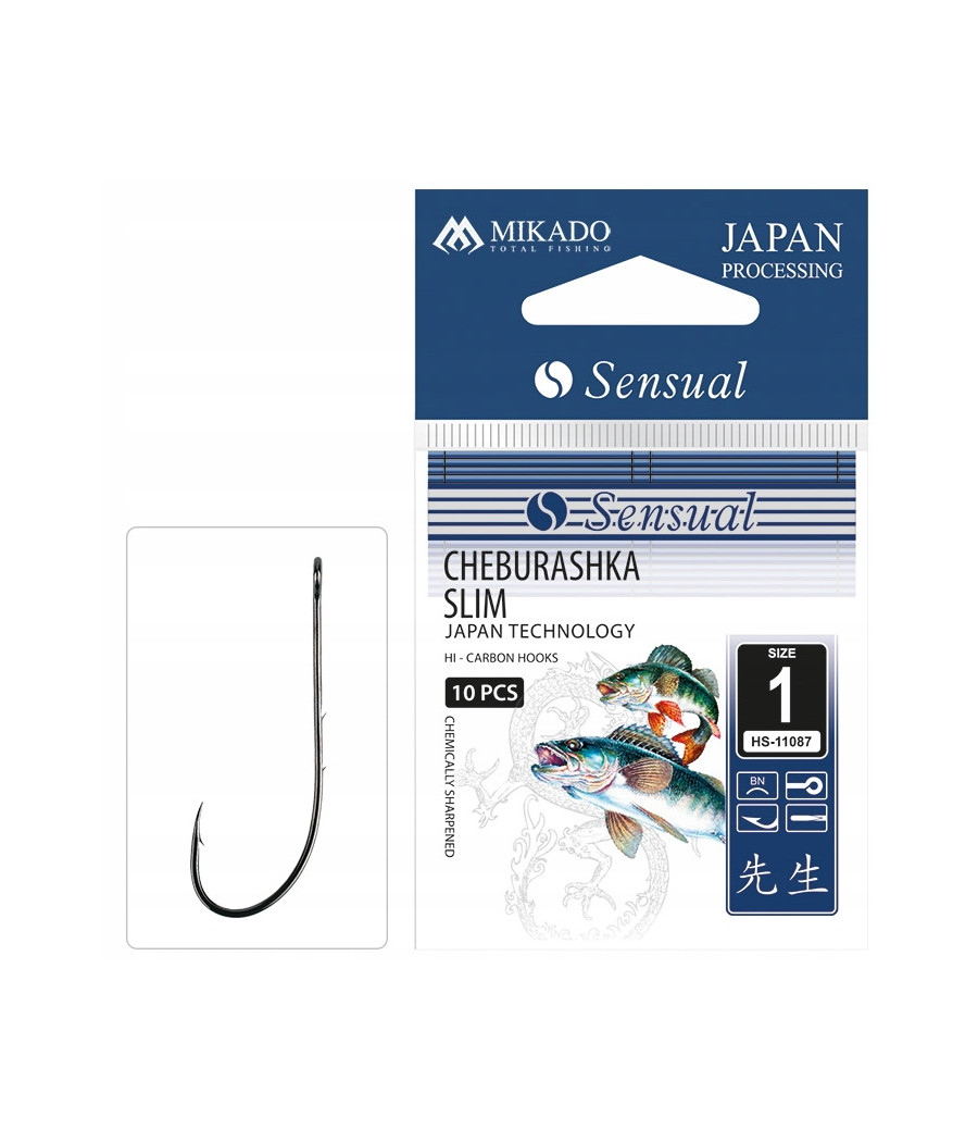 MIKADO HACZYKI SENSUAL CHEBURASHKA SLIM 3/0 / 8szt MIKADO HACZYKI SENSUAL CHEBURASHKA SLIM 3/0 / 8szt
