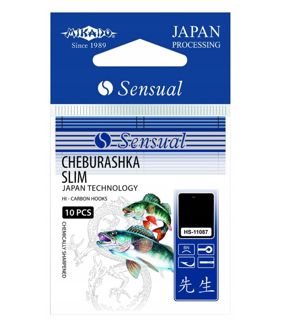 MIKADO HACZYKI SENSUAL CHEBURASHKA SLIM 3/0 / 8szt