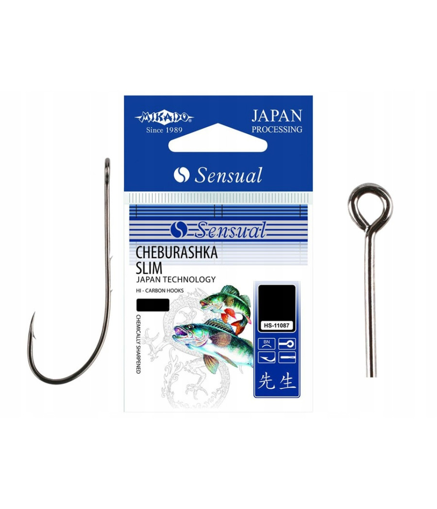 MIKADO HACZYKI SENSUAL CHEBURASHKA SLIM 3/0 / 8szt