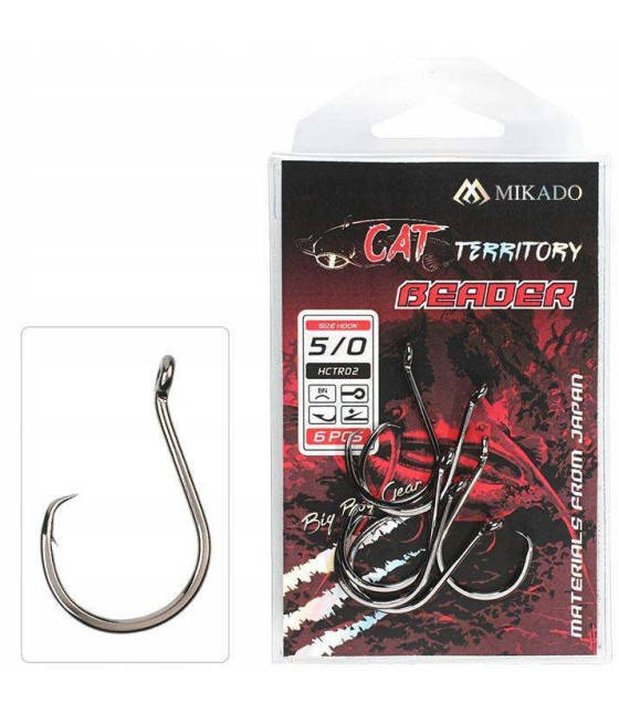 Mikado Haki Sumowe Cat Territory Beader 8/0 4szt