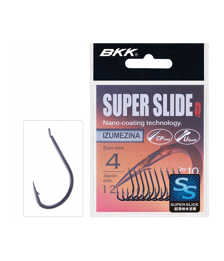 Haczyk BKK Izumezina Super Slide Hak Nr 12 / 12 szt Haczyk BKK Izumezina Super Slide Hak Nr 12 / 12 szt