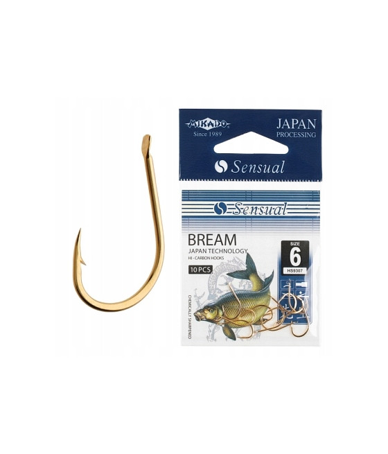 Haczyki Mikado Sensual - Bream roz. 8 G