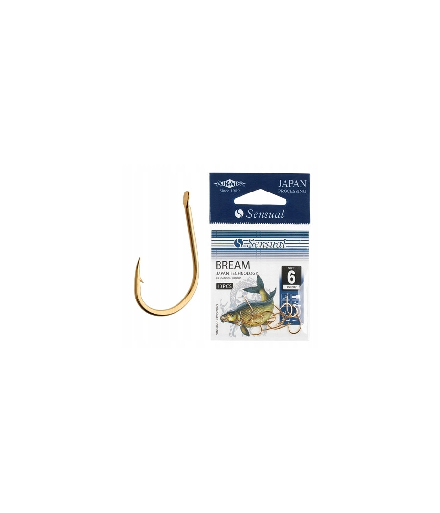 Haczyki Mikado Sensual - Bream roz. 8 G Haczyki Mikado Sensual - Bream roz. 8 G