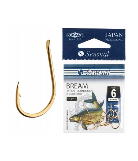 Haczyki Mikado Sensual - Bream roz. 8 G