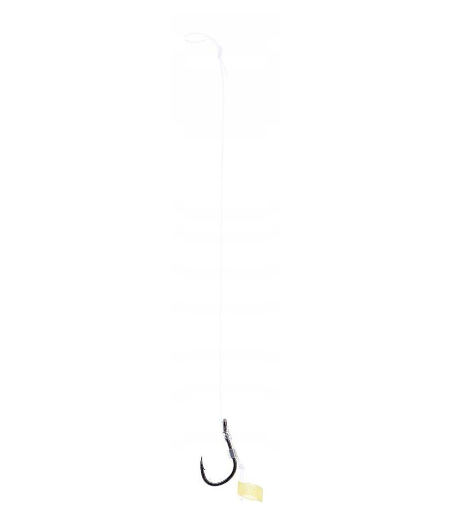 Przypon do Method Feeder - haczyk z gumką 10cm rozm 4 / 0,28 mm - 8 szt