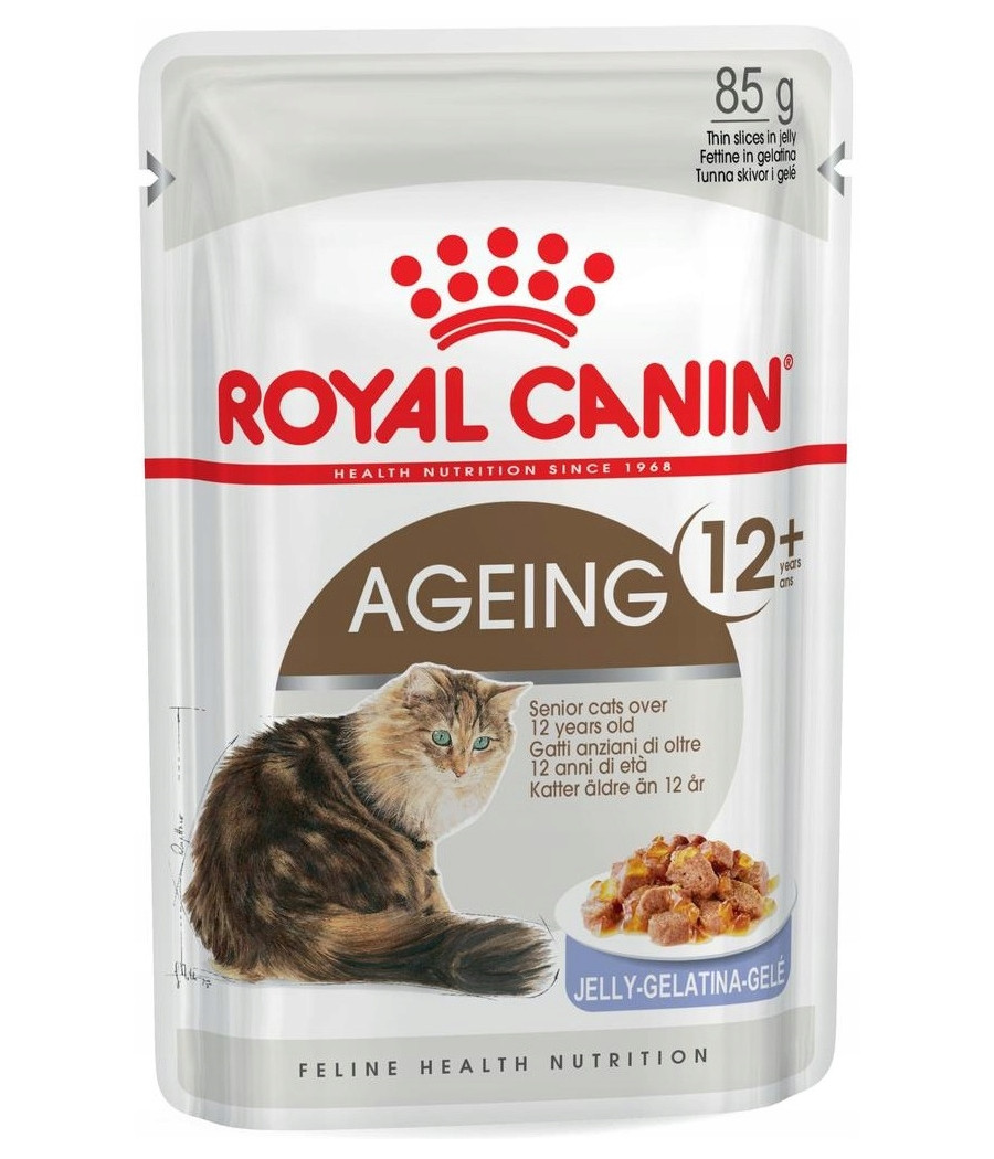 Royal Canin Ageing +12 karma mokra w galaretce dla kotów dojrzałych 85g Royal Canin Ageing +12 karma mokra w galaretce dla kotów dojrzałych 85g