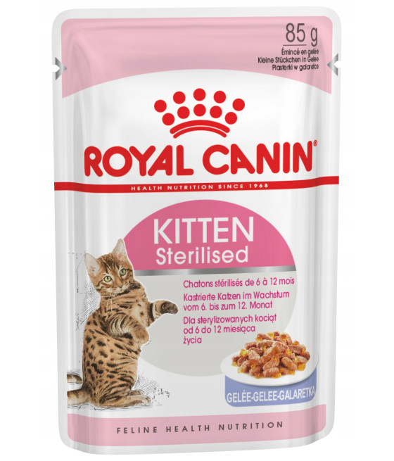 ROYAL CANIN Kitten Sterilised w galaretce 85g