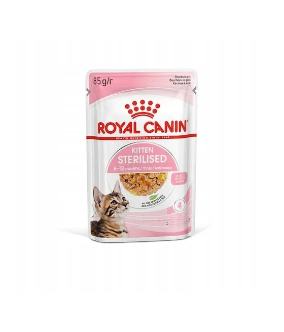 ROYAL CANIN Kitten Sterilised w galaretce 85g