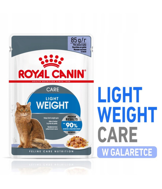 Royal Canin Light Weight Care w galaretce 85g mokra karma dla kotów