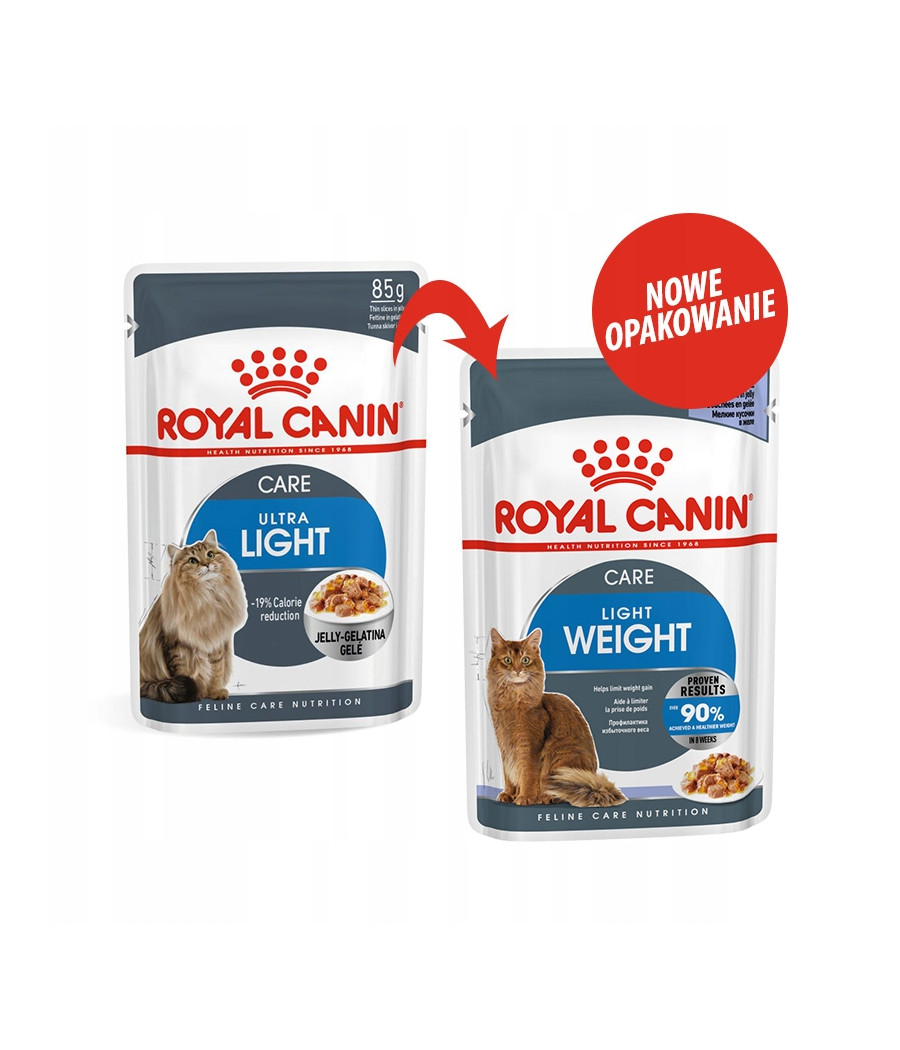 Royal Canin Light Weight Care w galaretce 85g mokra karma dla kotów