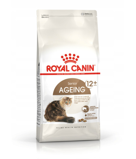 ROYAL CANIN Ageing +12 karma sucha dla kotów dojrzałych. 4 kg