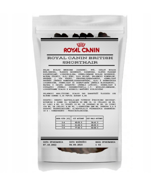 Royal Canin Breed British Shorthair Adult 0,4 kg