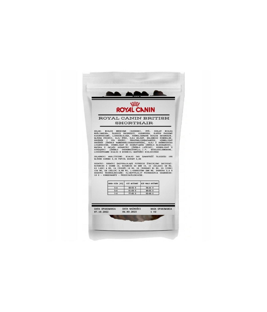 Royal Canin Breed British Shorthair Adult 0,4 kg