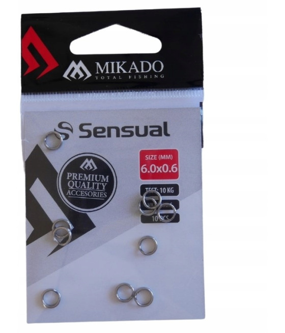 Kółko Łącznikowe Mikado 6,0x0,6mm 10szt