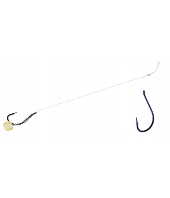 PRZYPON METHOD FEEDER Z GUMKĄ HAK 18 /018mm MIKADO