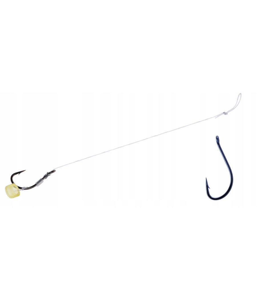 PRZYPON METHOD FEEDER Z GUMKĄ HAK 18 /018mm MIKADO