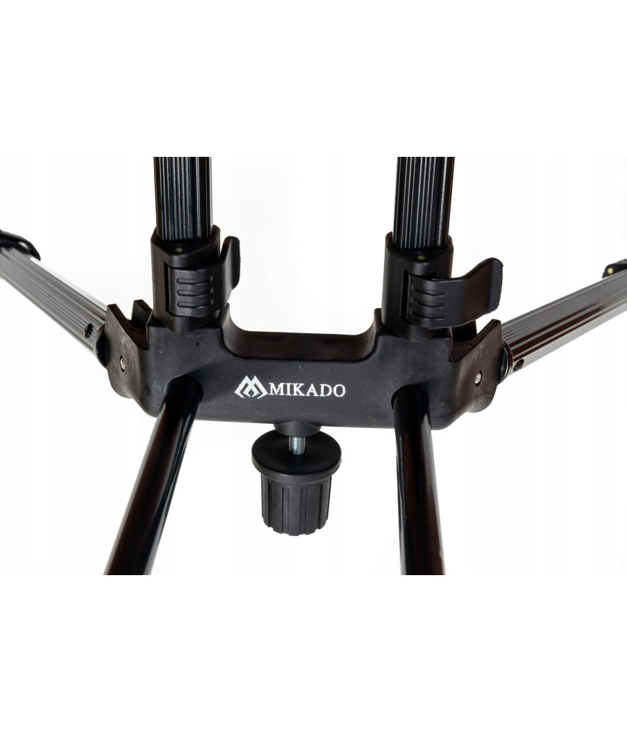 Rod Pod Mikado Bent Pod na 3 wędki podparty na 4 nogach