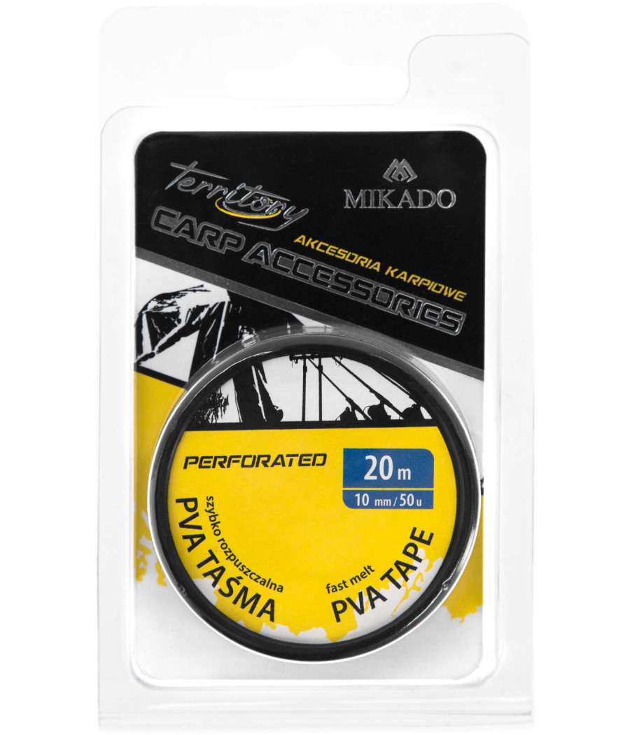 Mikado Taśma PVA Perforowana 10mm 20m (50u)