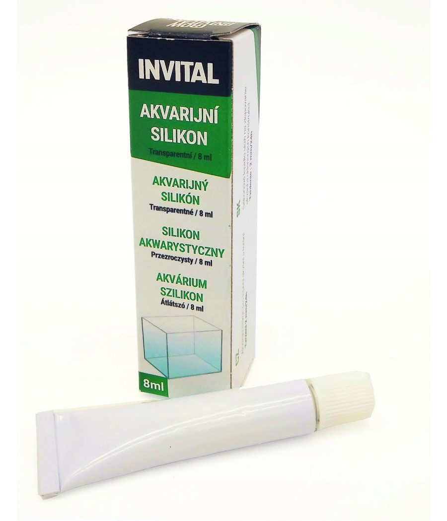 Bezbarwny silikon akwarystyczny 8 ml Bezbarwny silikon akwarystyczny 8 ml