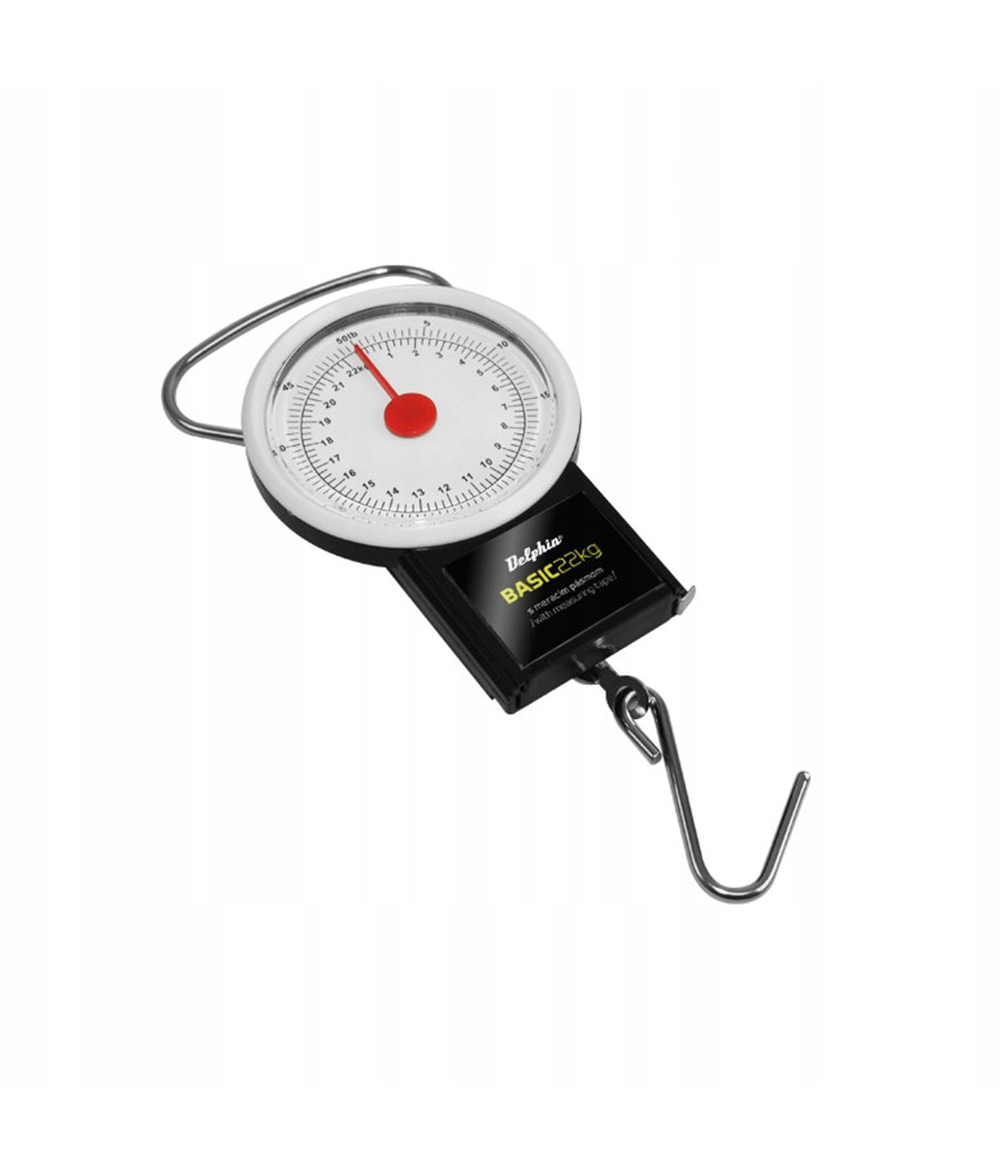 Solidna waga wędkarska mechaniczna Delphin BASIC do 22 kg
