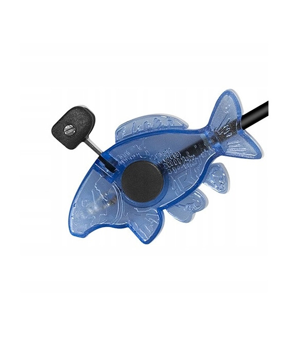 Mechaniczny sygnalizator brań Delphin Carpy niebieski