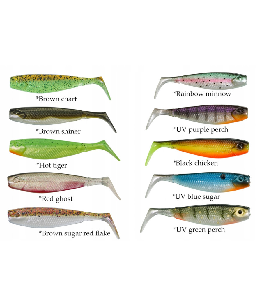 PRZYNĘTA GUMOWA GUNKI G'BUMP 8CM 5.8G U.V. GREEN P