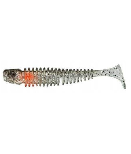 Gunki Gumowa przynęta Tipsy SXL 7,6cm Silver Arrow Red (op.6 sztuk)