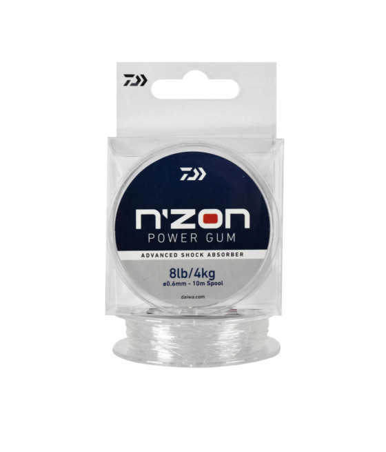 Amortyzator Daiwa N zon Power Gum 10m 0.60mm 4kg przezroczysty 1szt.