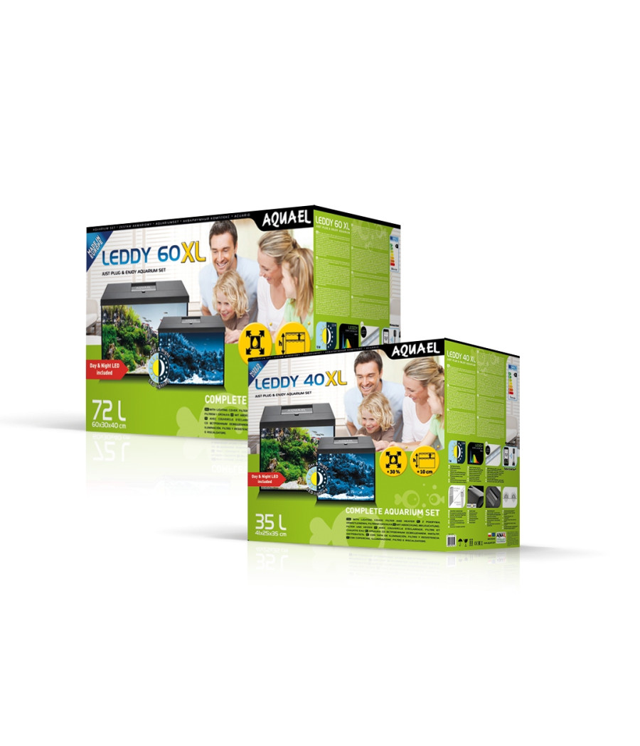 Aquael Zestaw Akwariowy Leddy PAP 40XL D&N