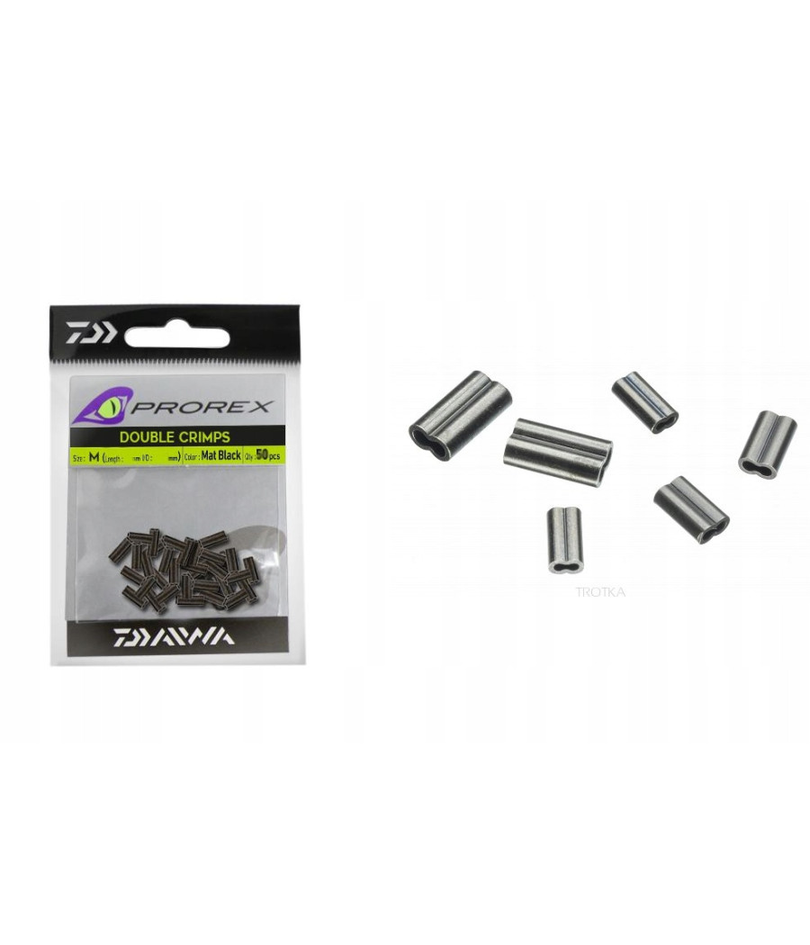 Tulejka zaciskowa Daiwa Prorex Double Crimps 1,90mm (30szt.)