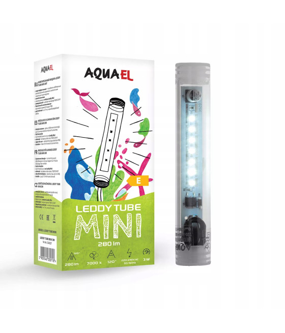 Aquael Akwarium Z pokrywą Leddy Mini 30 biały 13L