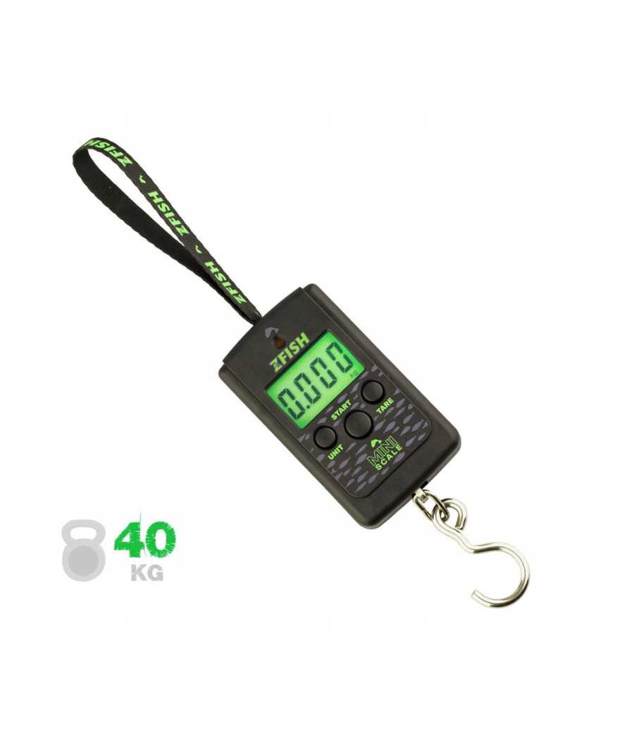Waga Wędkarska Elektroniczna do 40kg Hakowa ZFISH Mini Scale