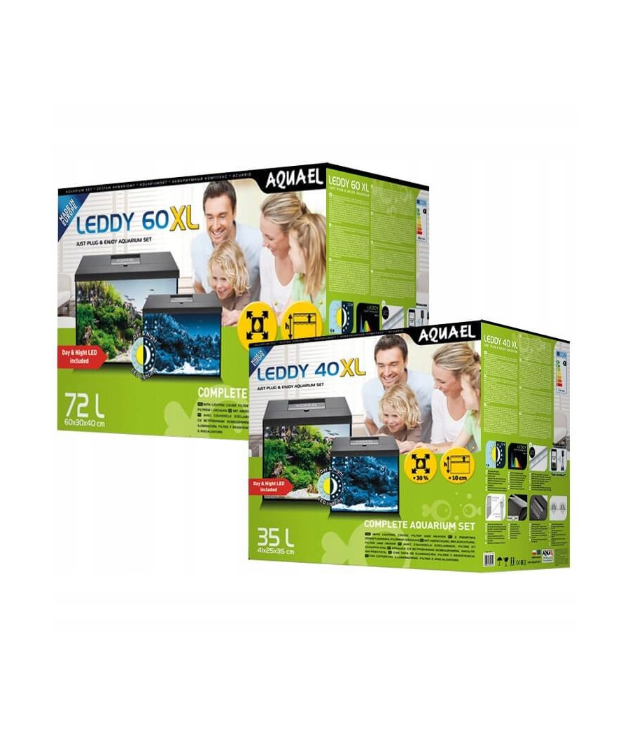 Aquael akwarium LEDDY XL Day&Night 60