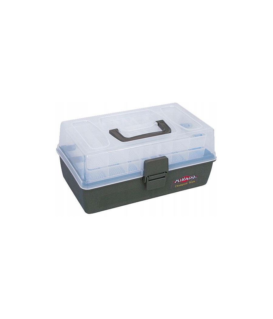 Skrzynka wędkarska Robinson 30x18x14.5cm odcienie niebieskiego