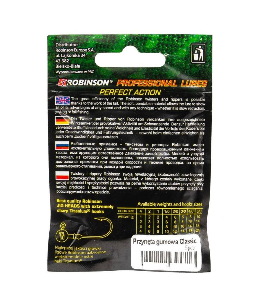 Guma Robinson Classic twist 3cm 5szt./op - R-SH