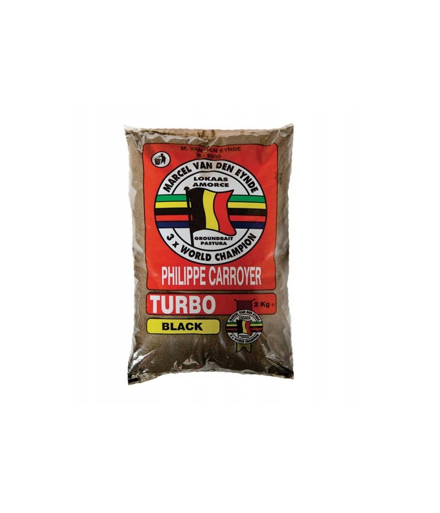 Zanęta Marcel Van Den Eynde Turbo Black 2kg Zanęta Marcel Van Den Eynde Turbo Black 2kg