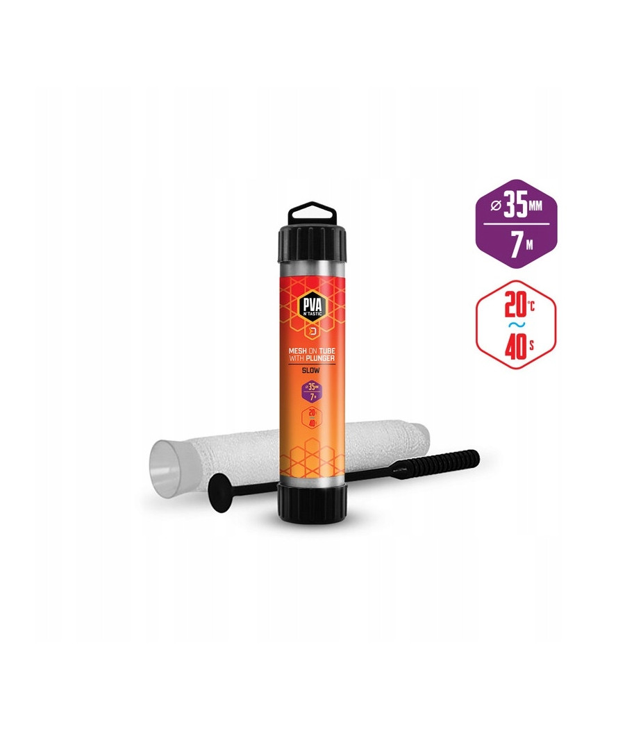 Siatka Delphin PVA N'tastic Mesh Tube with Punger 35mm 7m
