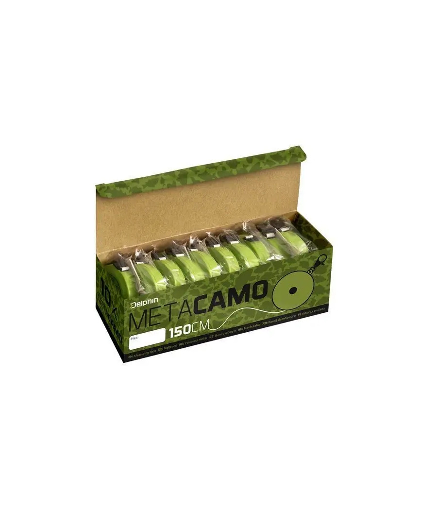 Miarka wędkarska Delphin MeTa Camo - 150cm