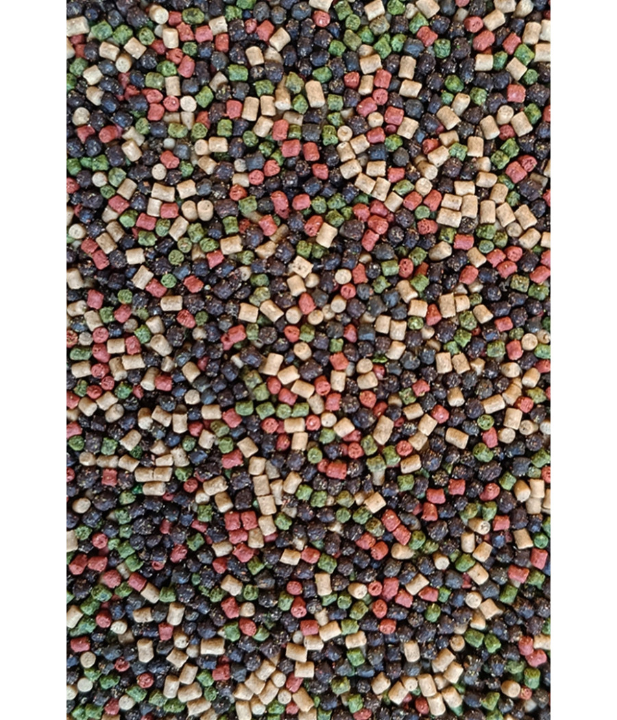 Feeder Bait Pellet Halibut Green BlackRed 4mm 800g