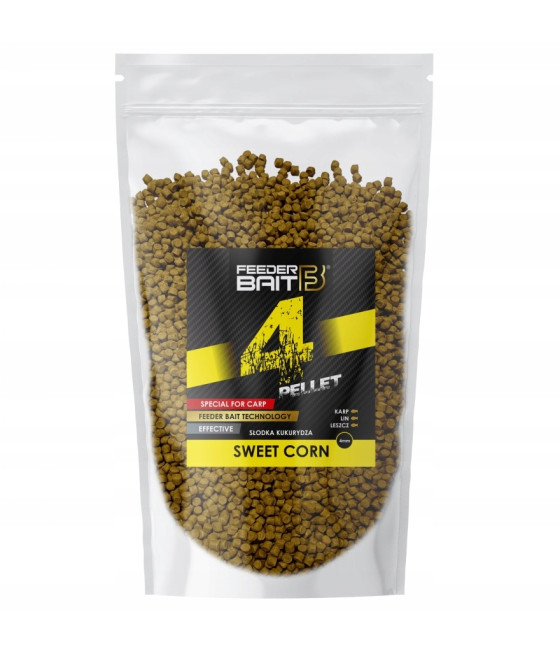 Feeder Bait Pellet Sweet Corn 4mm 800g