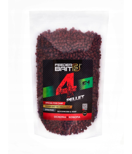 Feeder Bait Pellet F1 Ochotka Konopia 4mm 800g