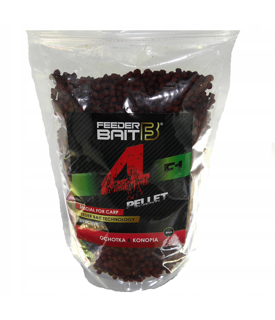 Feeder Bait Pellet F1 Ochotka Konopia 4mm 800g
