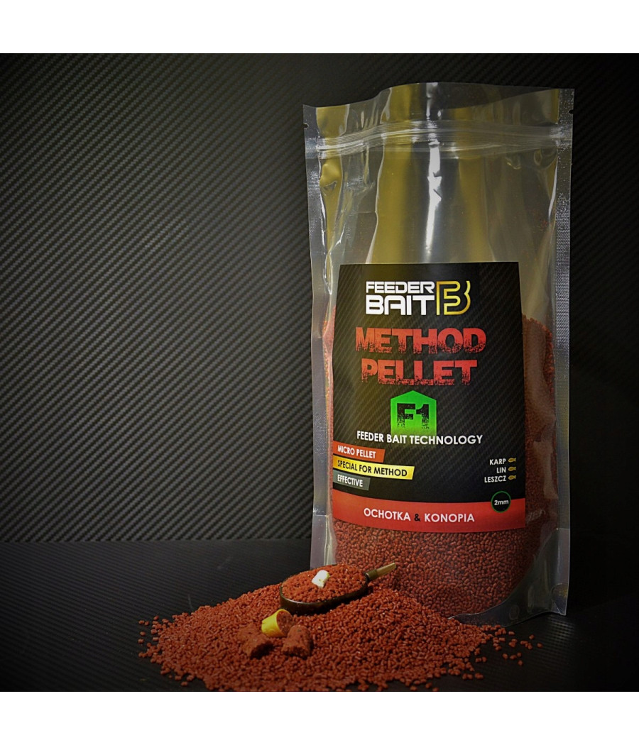 Feeder Bait Pellet F1 Ochotka Konopia 4mm 800g