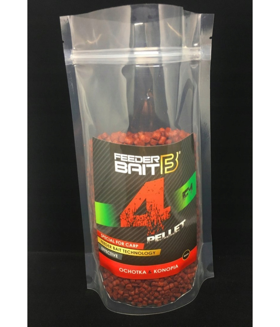 Feeder Bait Pellet F1 Ochotka Konopia 4mm 800g