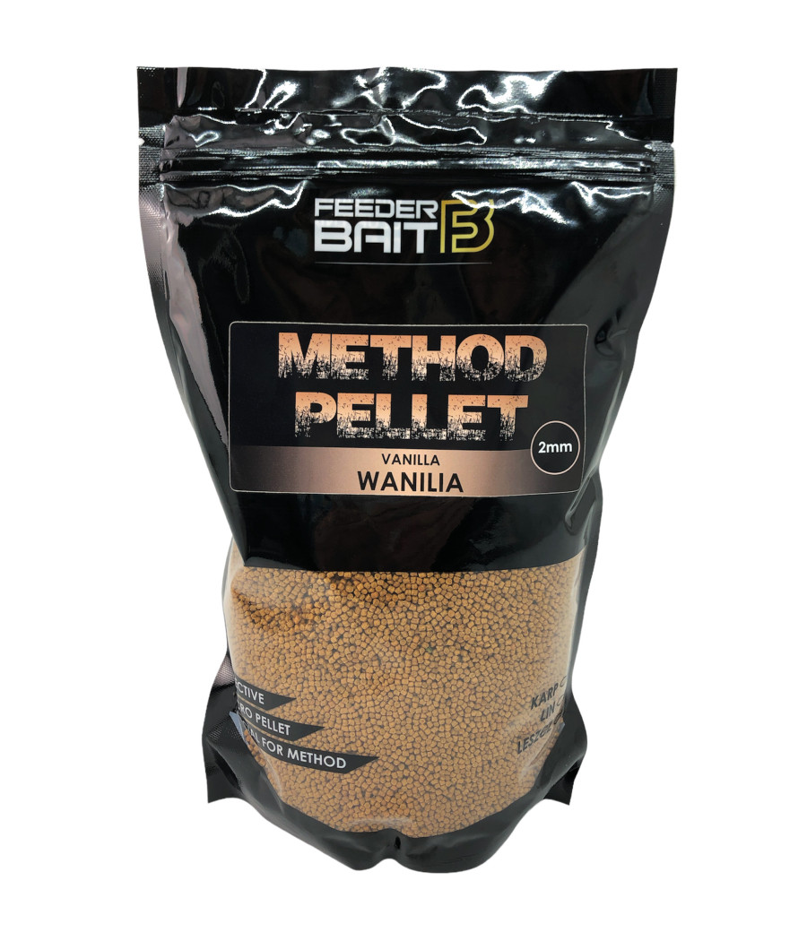 Feeder Bait Method Pellet Wanilia 2mm 800g Feeder Bait Method Pellet Wanilia 2mm 800g